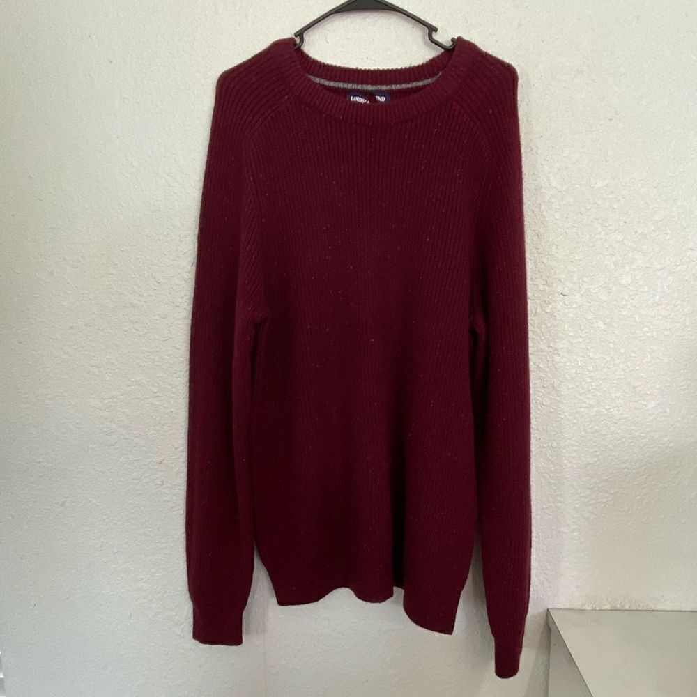 ⭐️LANDS END MID GAUGE KNIT SWEATER